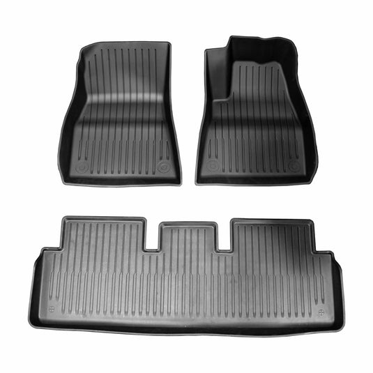 All-Weather 3D Floor Mats for Tesla Model 3