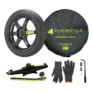 Cybermetals spare tyre kit is for Tesla model 3 and model Y.It's lightweight and easy to fit.