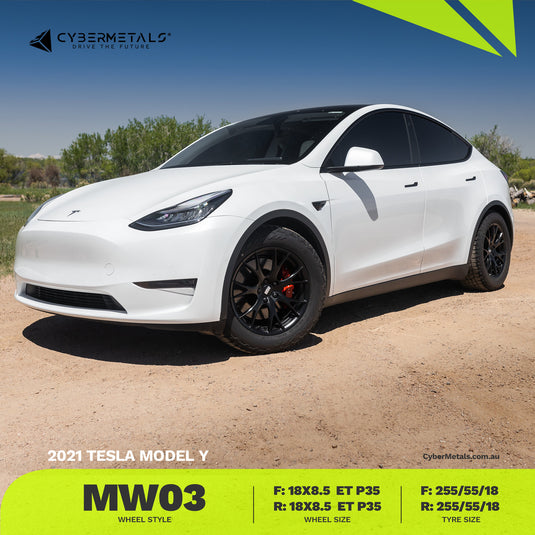 Cybermetals mw03 tesla 18 wheels modely