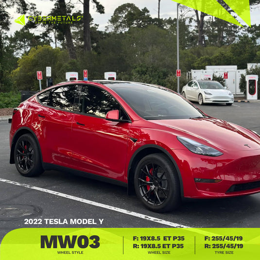 Cybermetals mw03 tesla wheels modely