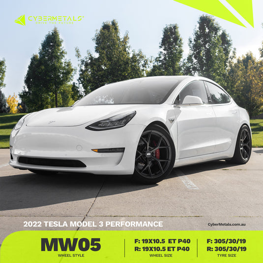 Cybermetals mw05 tesla 19 wheels model3