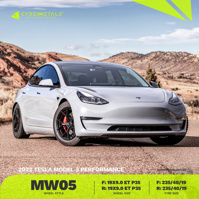 Load image into Gallery viewer, Cybermetals mw05 tesla wheels model3p
