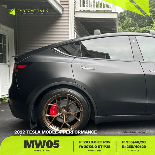 Cybermetals mw05 tesla wheels modely