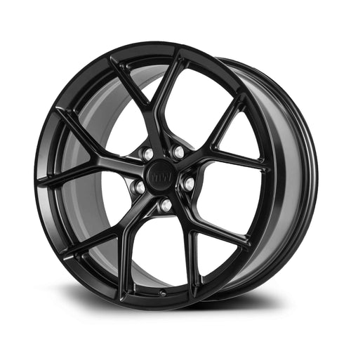 This Cybermetals forged wheel is designed for Tesla Model 3/Y, available in satin black and suitable for 18-inch sizes.