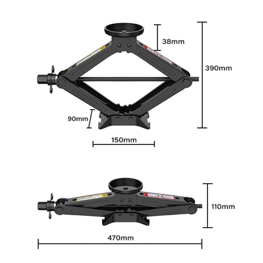 cybermetals tesla spare tyre kit jack